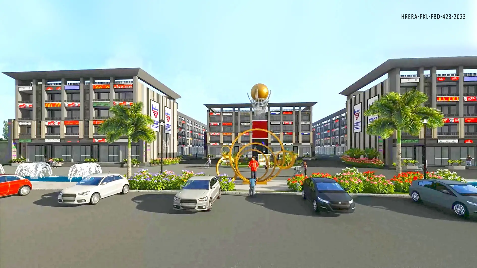 Commercial properties - Office spaces and retail outlets